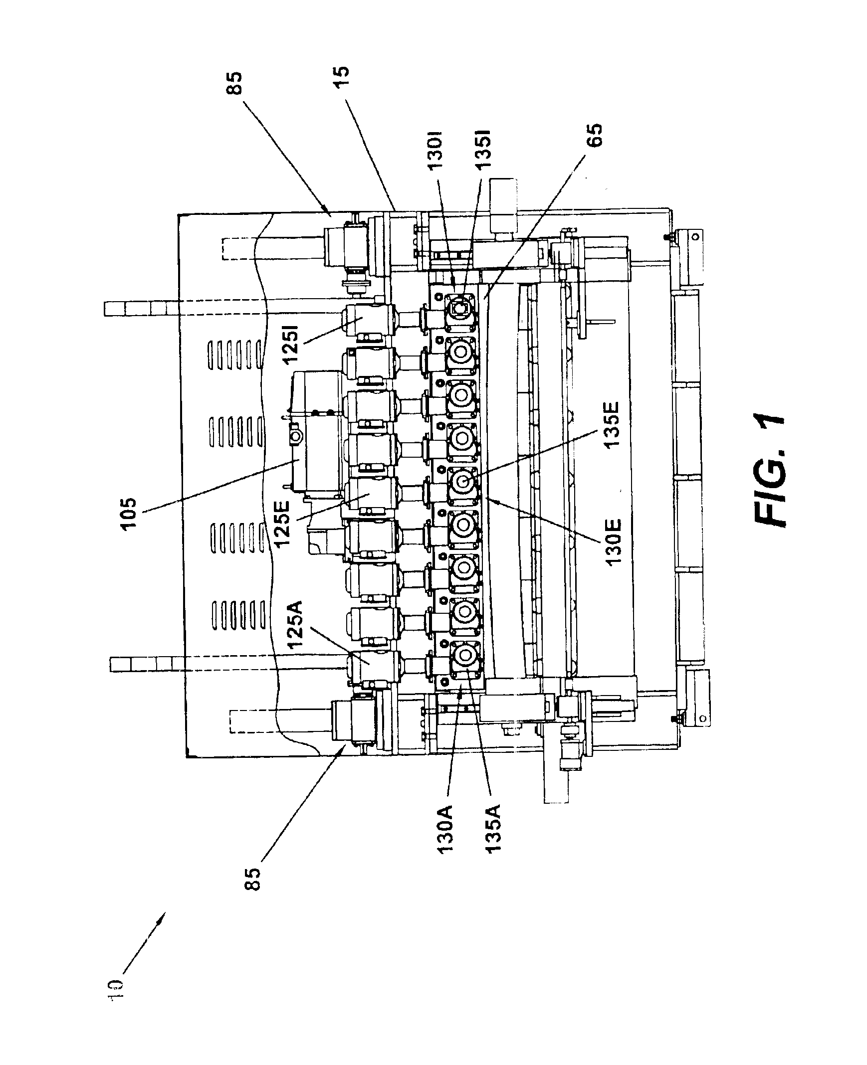 Integrated actuator assembly for pivot style multi-roll leveler