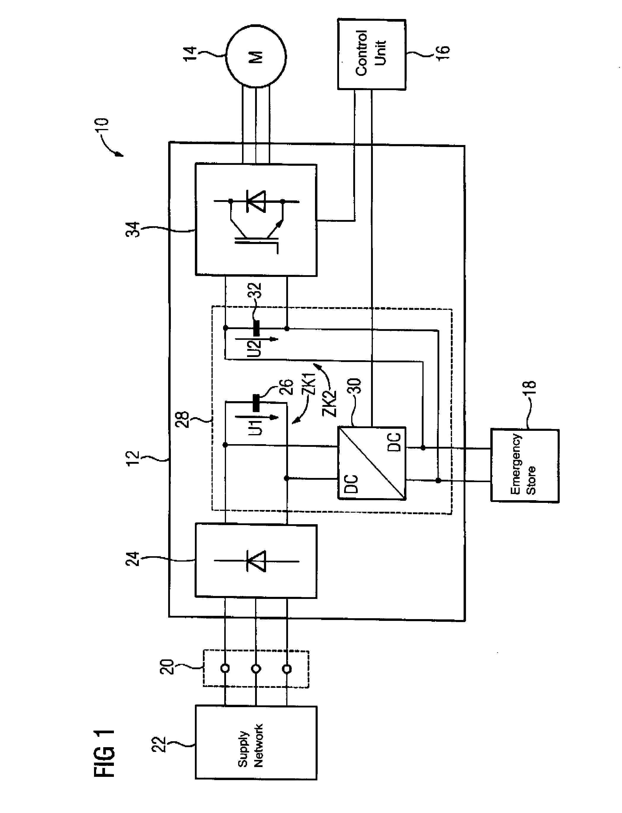 Pitch system for a wind energy system and method for operating a pitch system