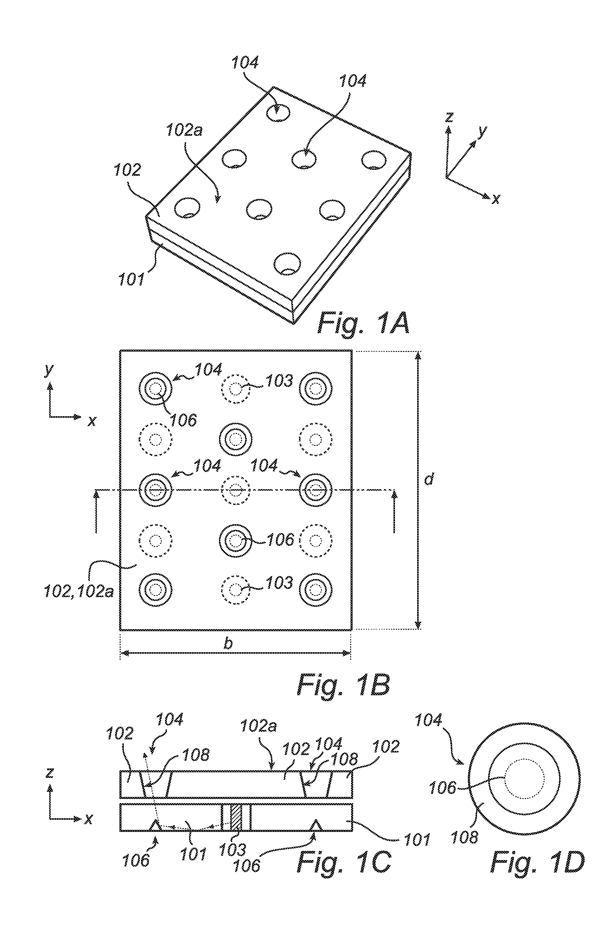 Luminaire arrangement with cover layer