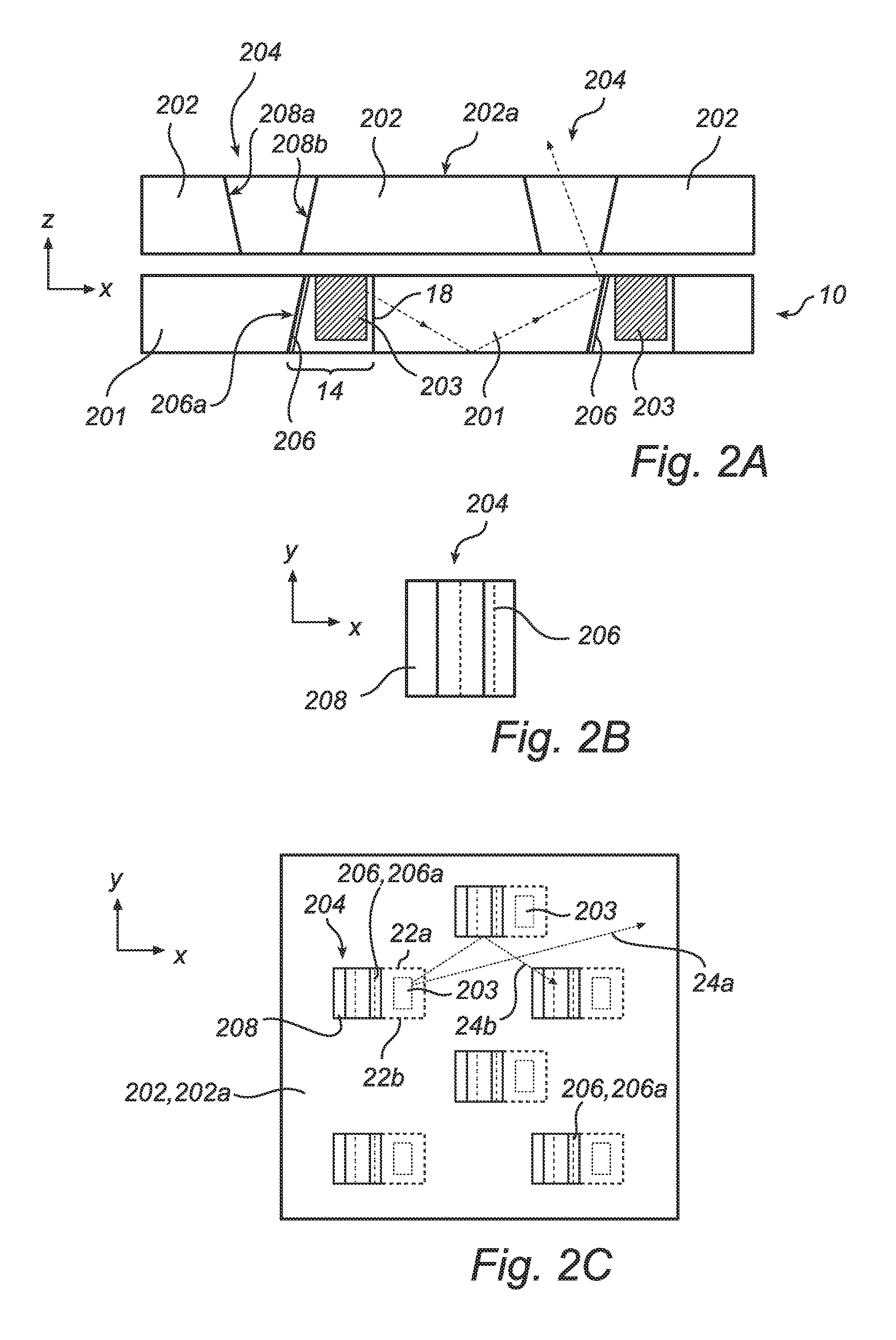 Luminaire arrangement with cover layer