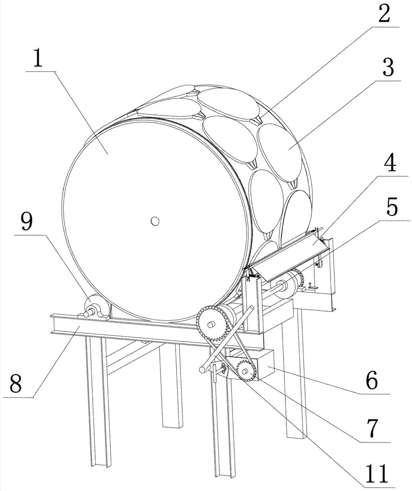 Novel griddle cylinder and drum type circular griddle pancake machine made thereof