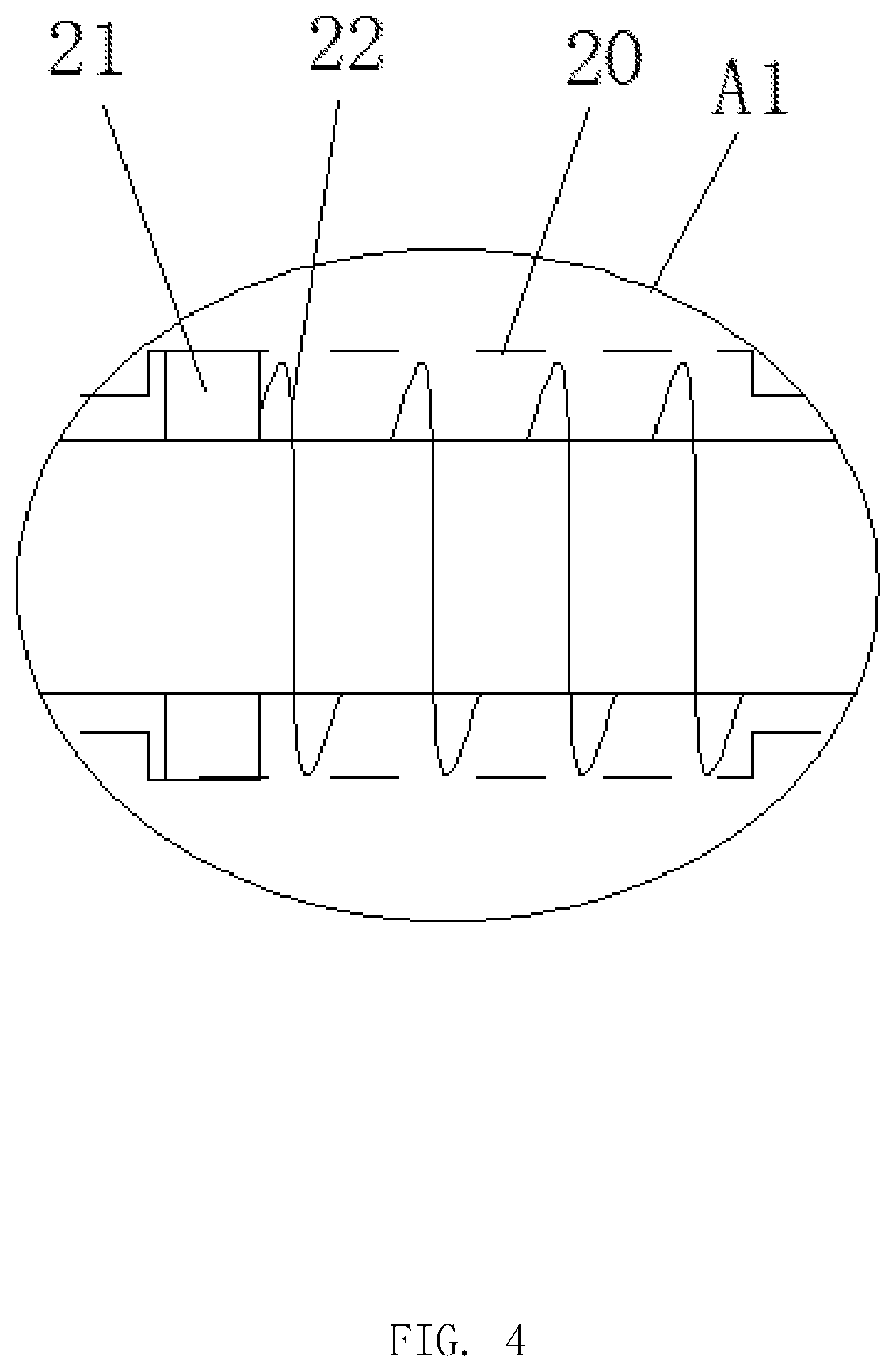 Plastic bottle cap with a sealing structure and easy to rotate