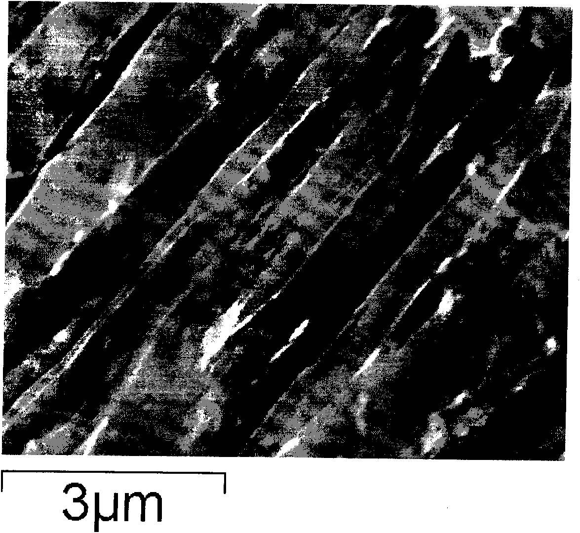 Ultrafine crystal bainite high-strength steel and manufacturing method thereof