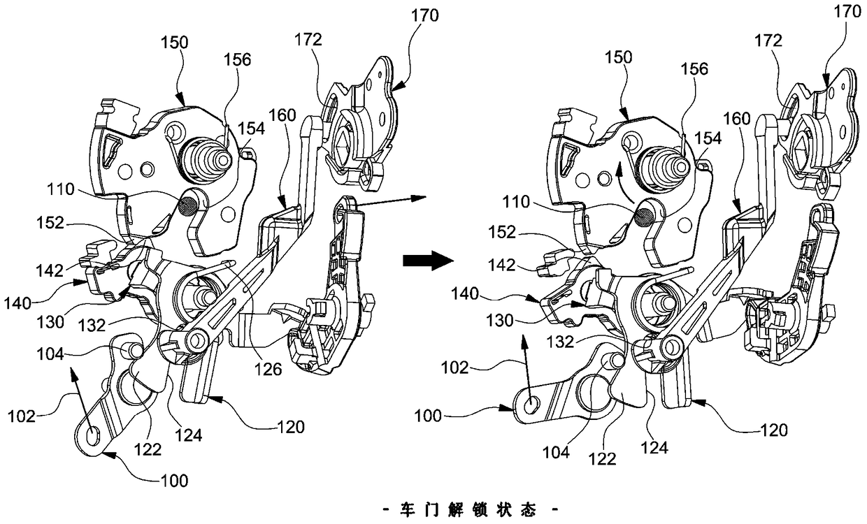 Vehicle door latch assembly