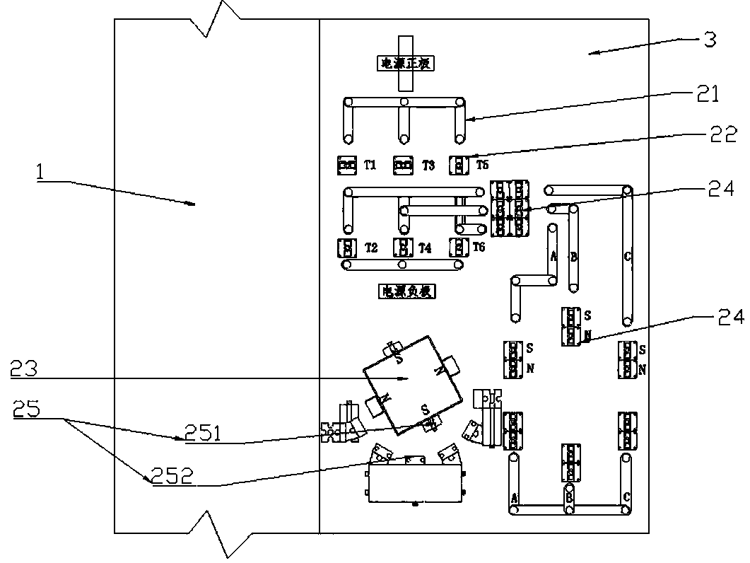 Brushless direct current motor demonstration teaching aid