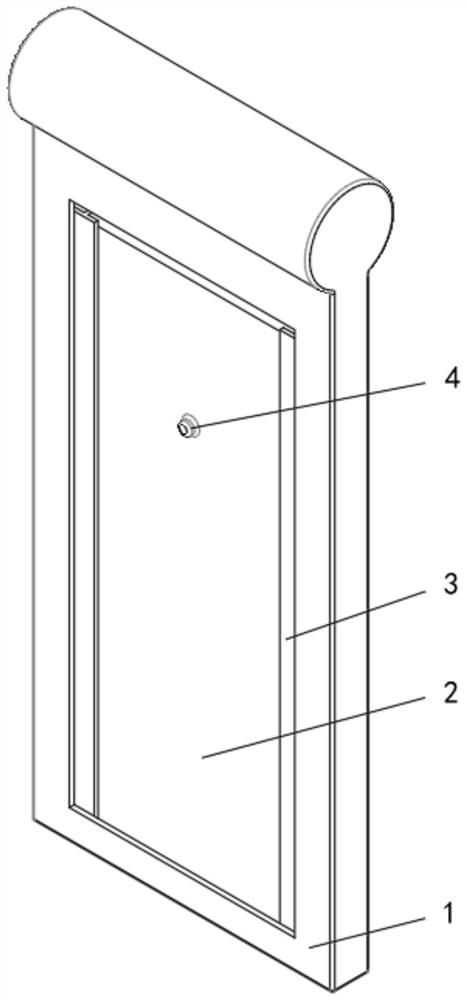 Intelligent door and window device with remote monitoring function based on 5G network