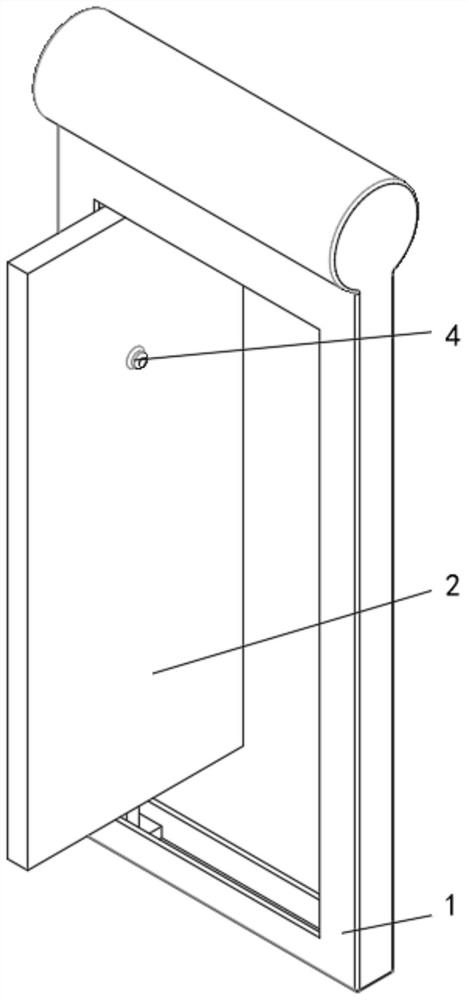 Intelligent door and window device with remote monitoring function based on 5G network