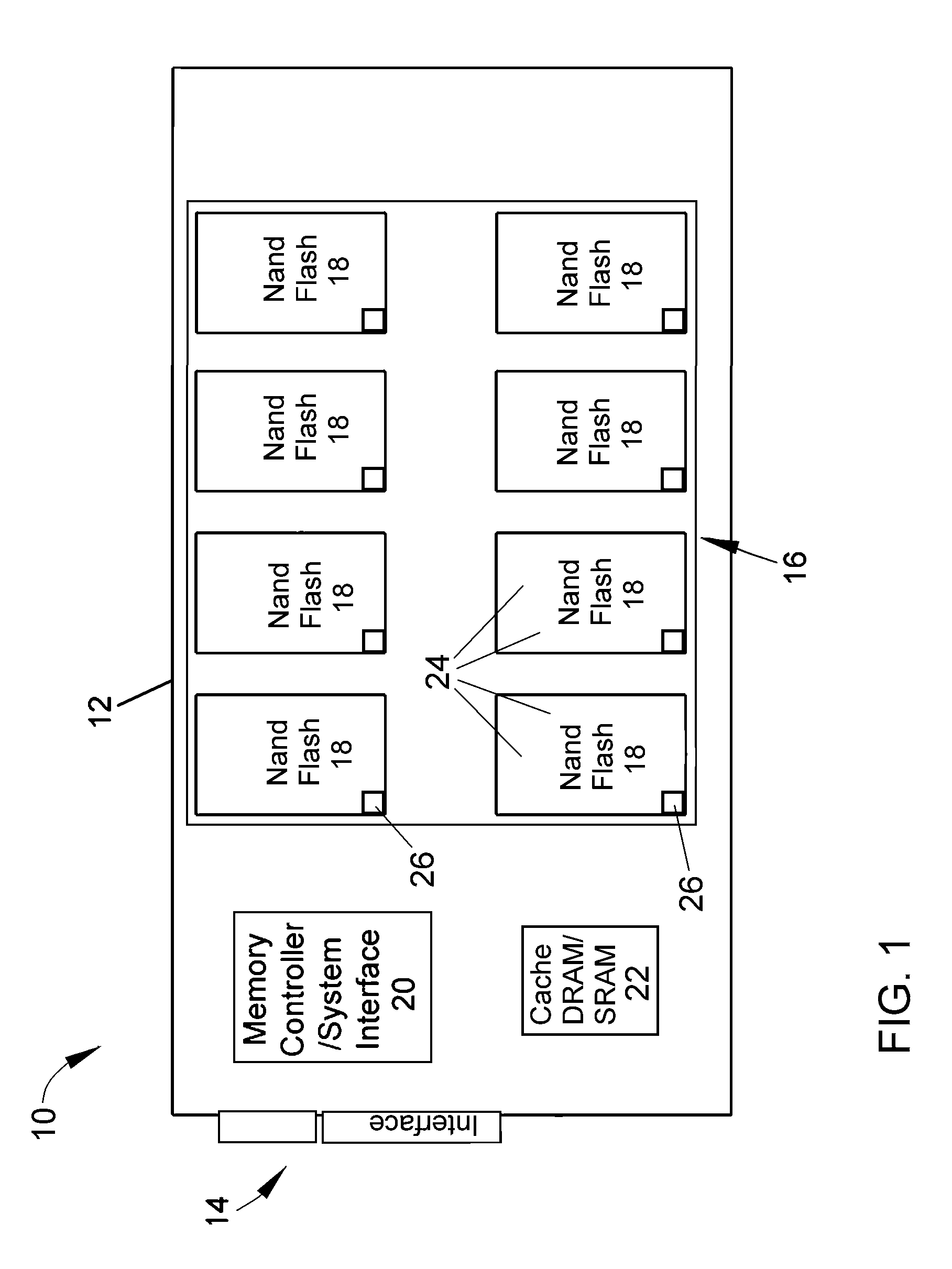 Solid-state mass storage device and method for failure anticipation