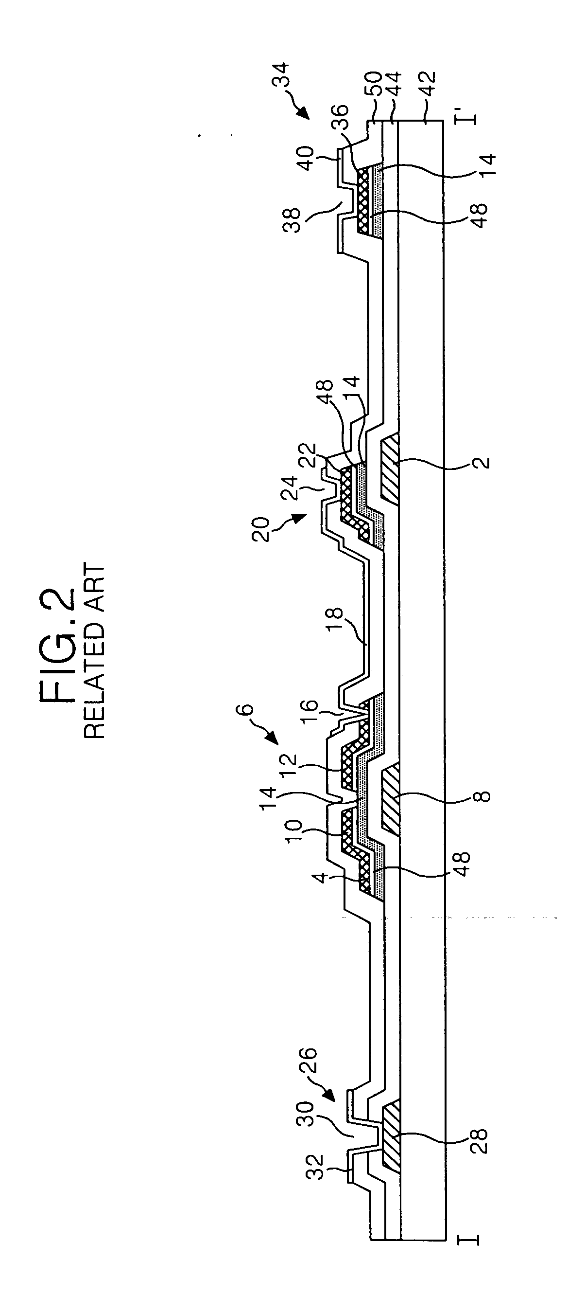 Thin film transistor substrate for display device and fabricating method thereof