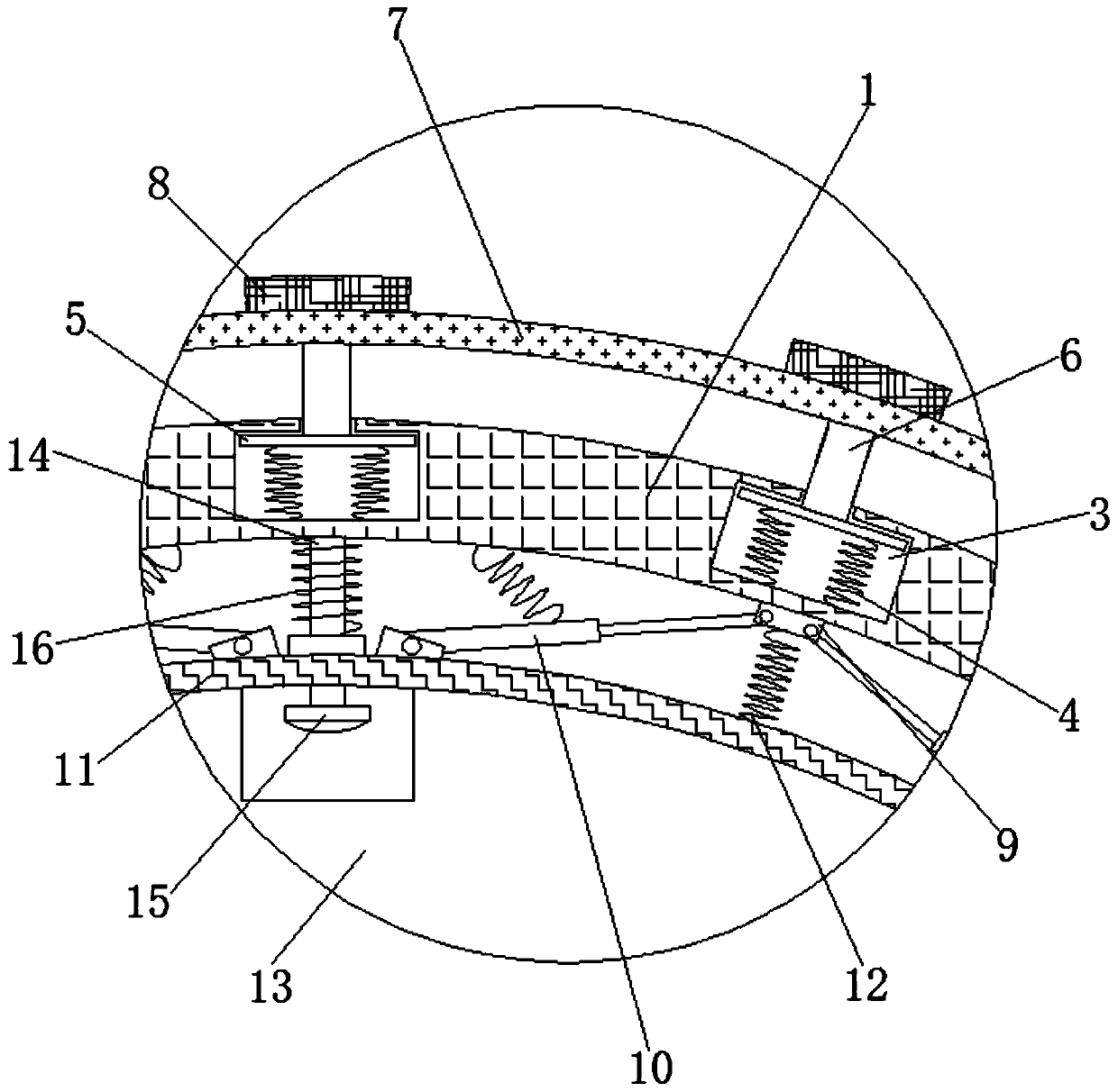 Wireless sensor network node safety protection device