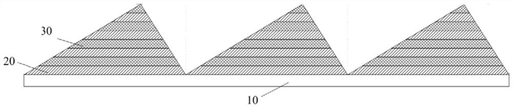 Blazed grating technology visible light color changing spectacle lens and production method thereof