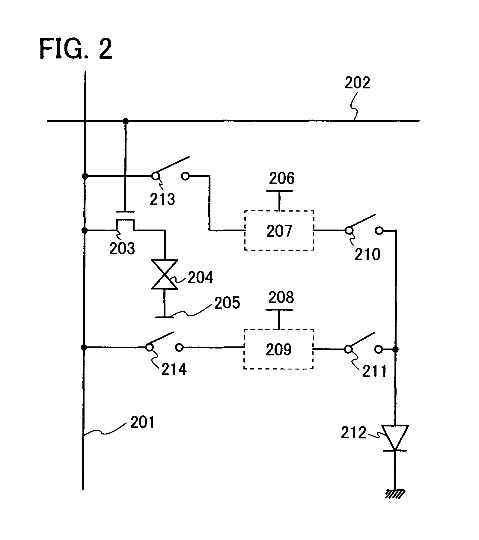 Display device having light-emitting element and liquid crystal element and method for driving the same
