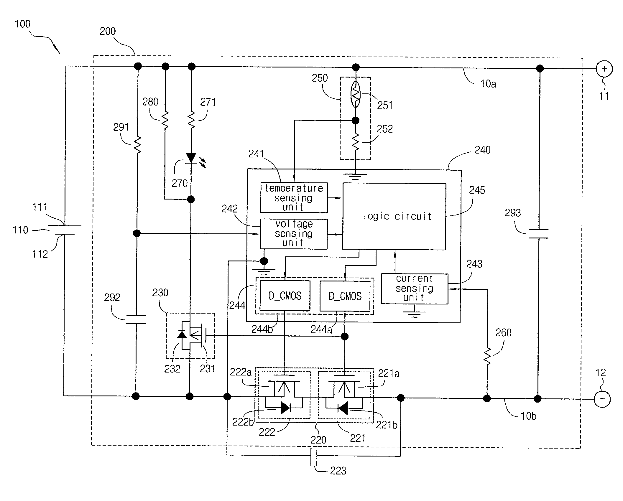 Protection circuit for battery pack and battery pack including the same