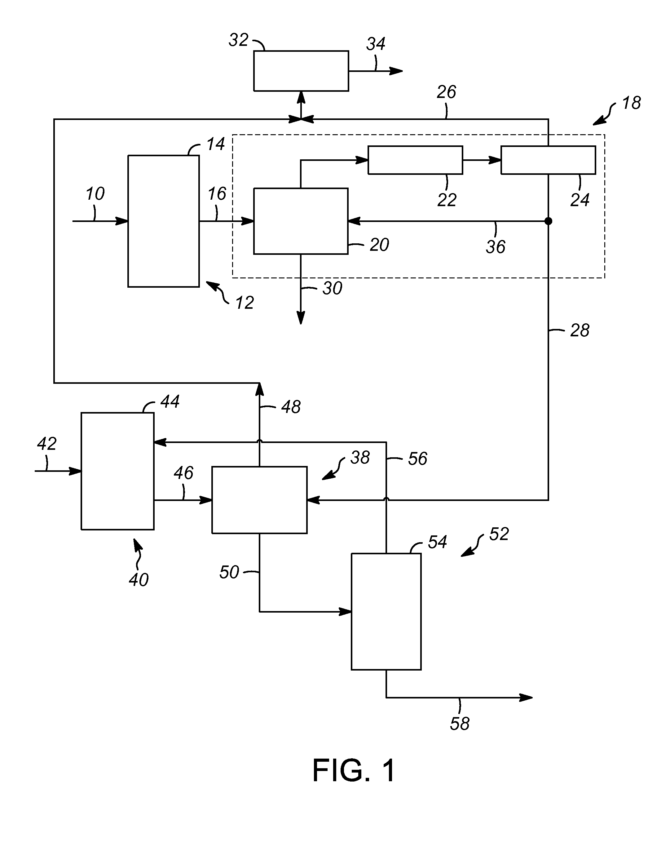 Process for the recovery of paraffins from an isomerization effluent