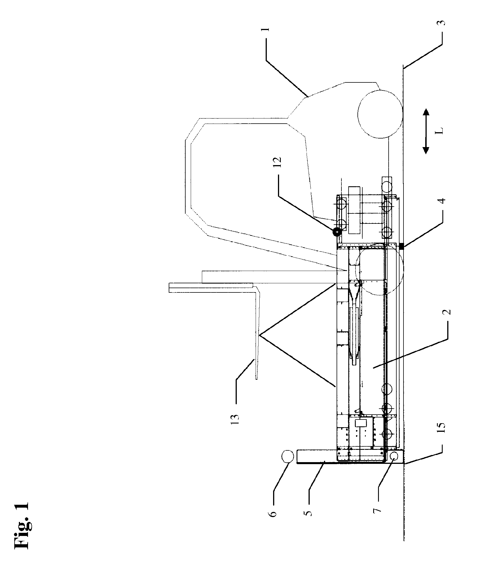 Rollover wash unit and method for mounting a rollover wash unit
