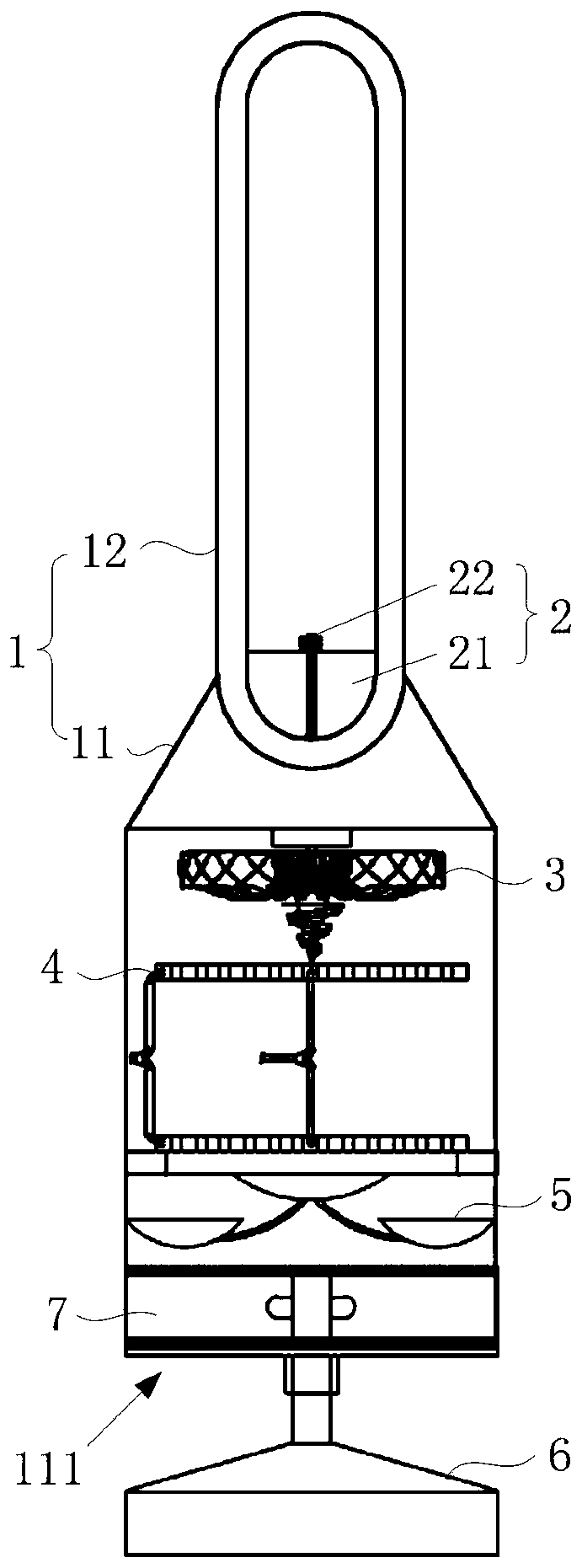 Cabinet type air conditioner indoor unit