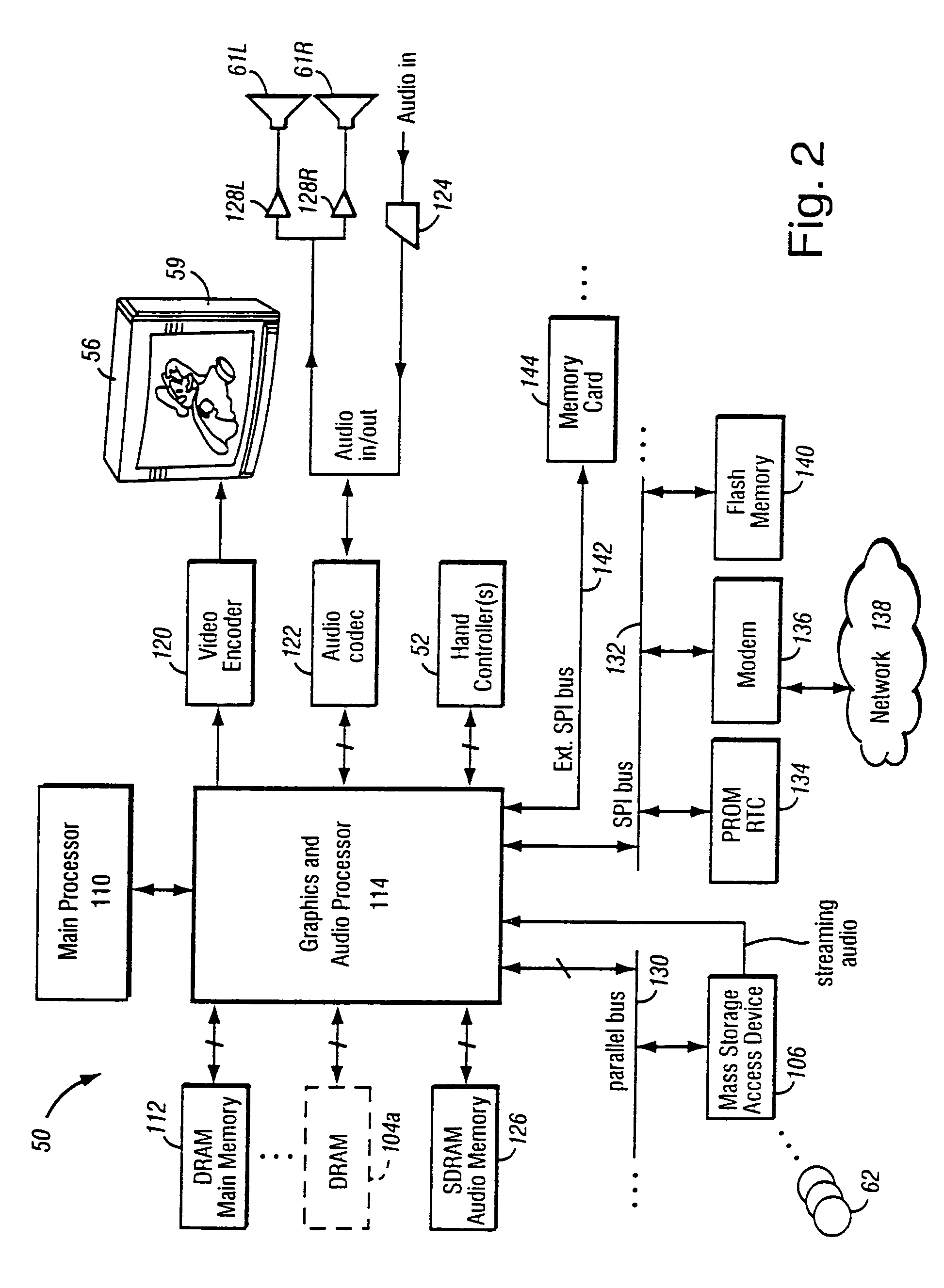 Peripheral devices for a video game system