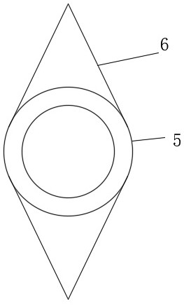 Raw material feeding device for rice seedling raising