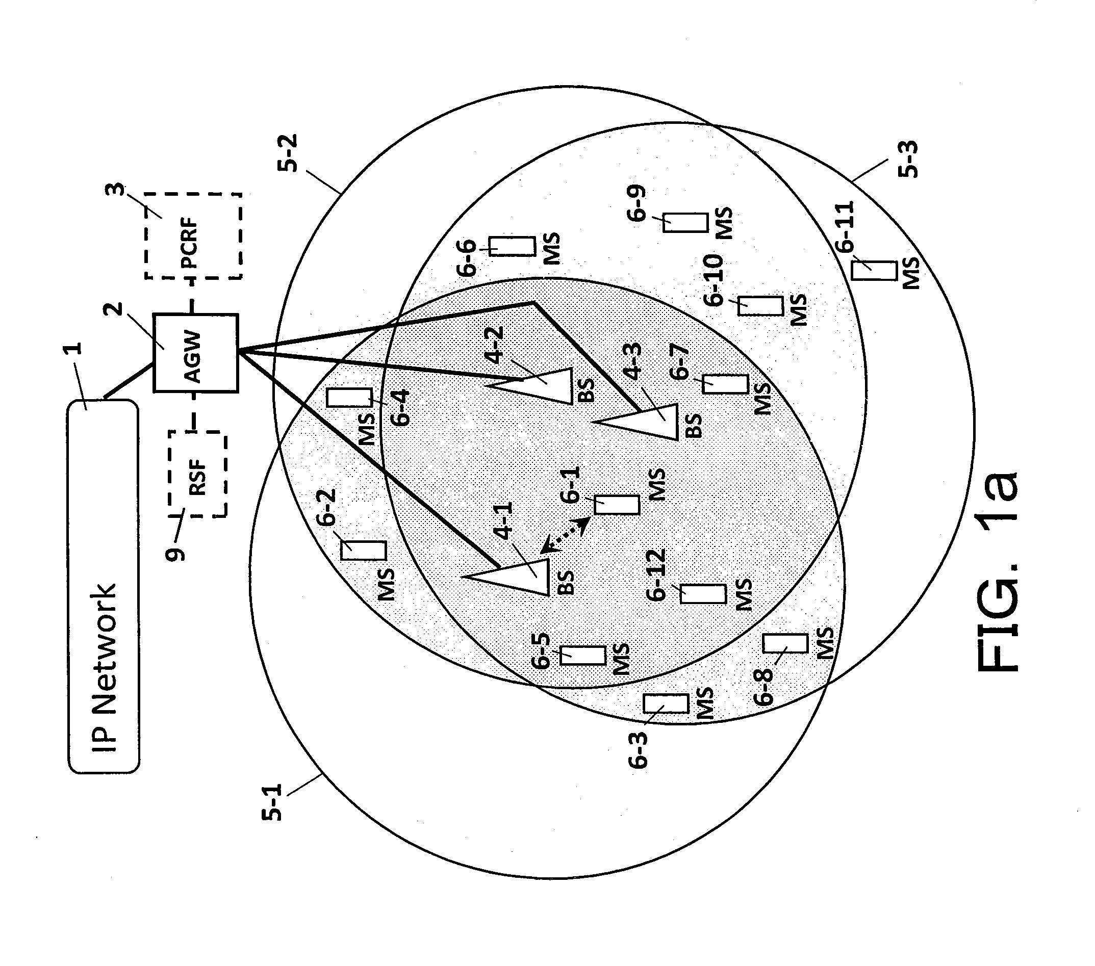 Route selecting device and mobile radio communication system