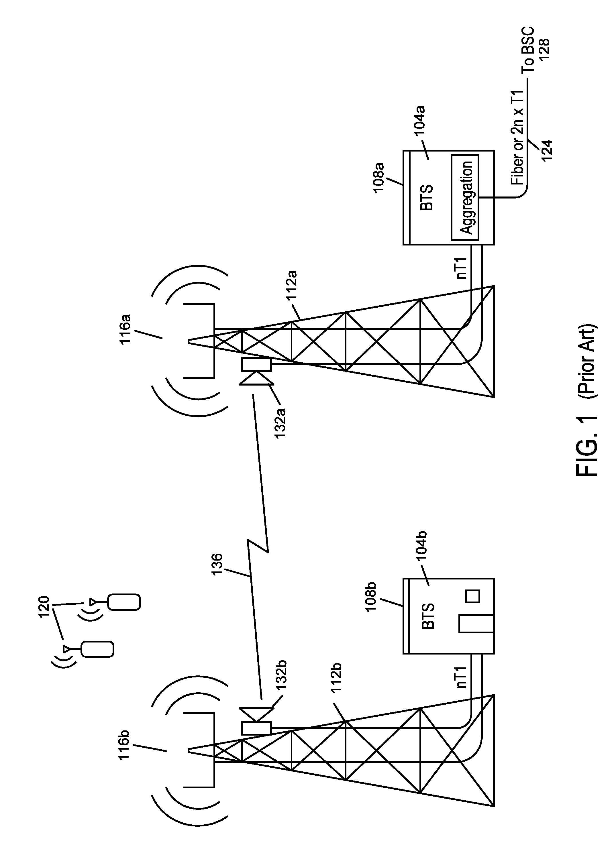 Backhaul radio with a substrate tab-fed antenna assembly