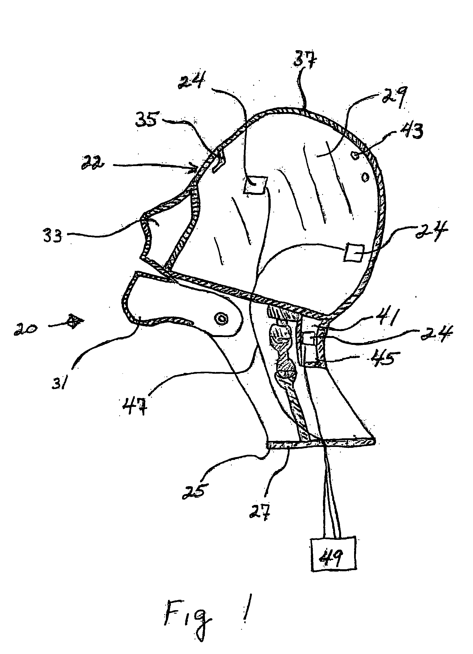 System for simulating cerebrospinal injury