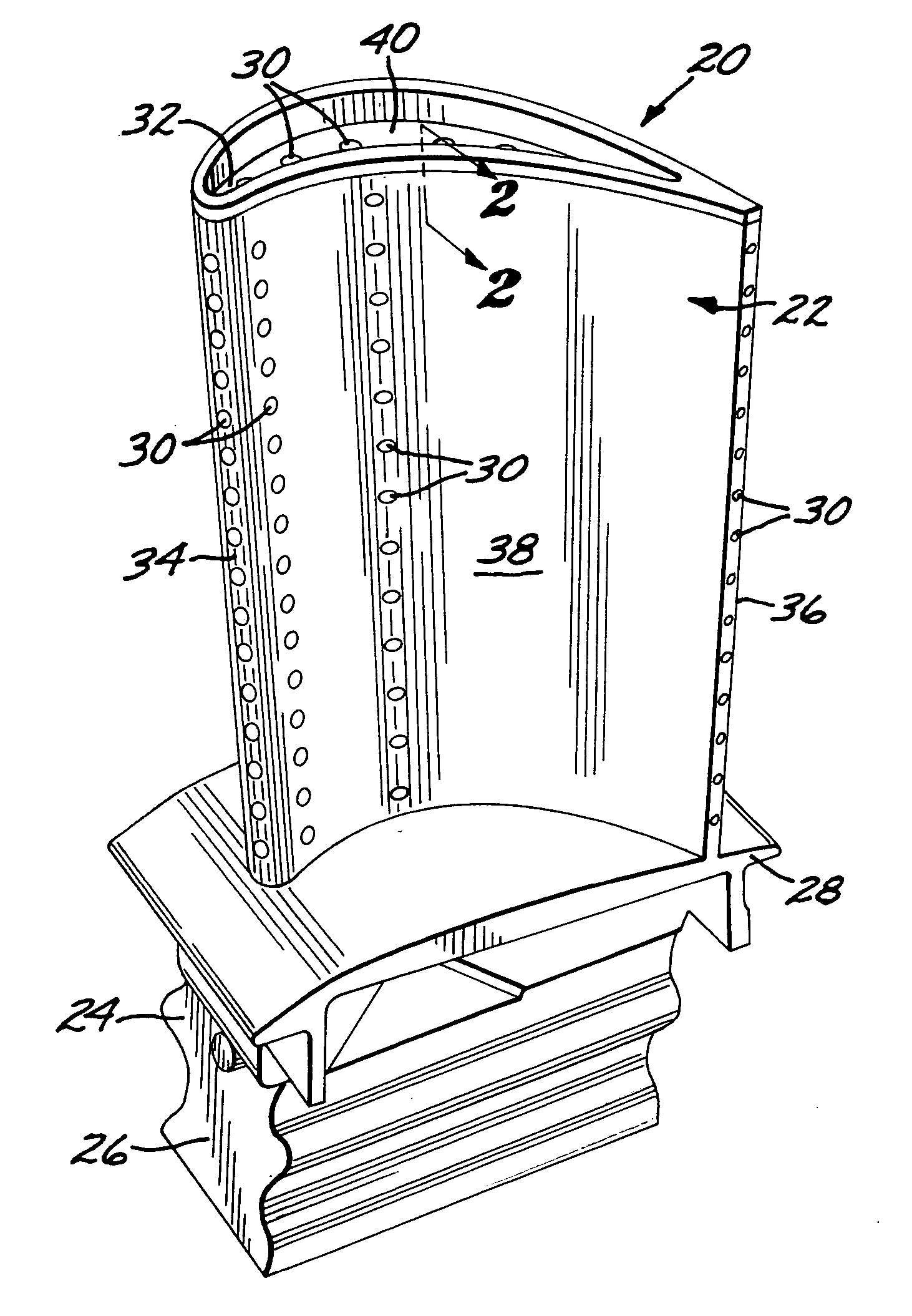 Gas turbine blade having a monocrystalline airfoil with a repair squealer tip, and repair method