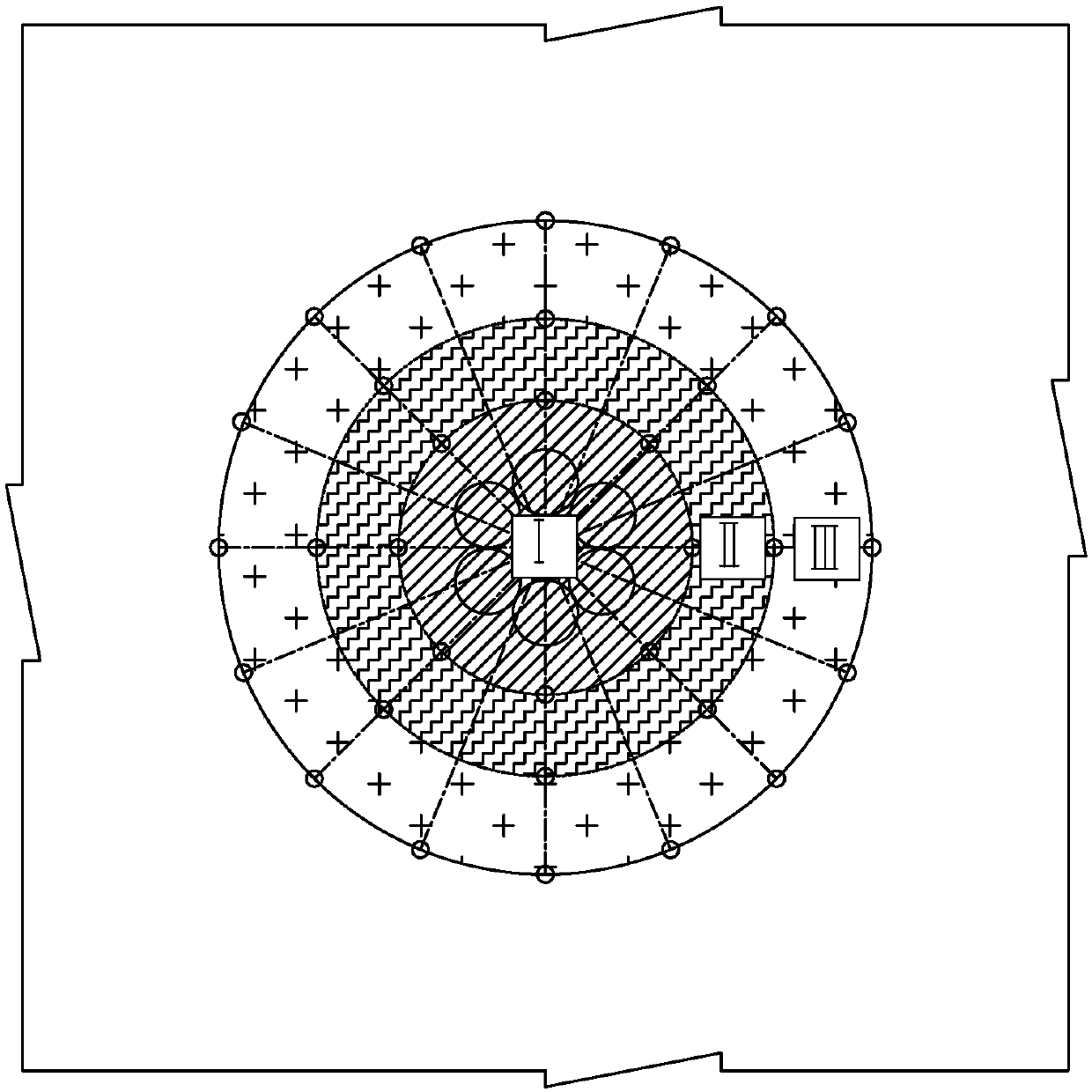 Method for treating rock section in pipe jacking construction