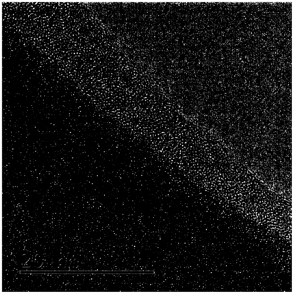 Amorphous alloy thin strip preparation method capable of reducing residual thermal stress