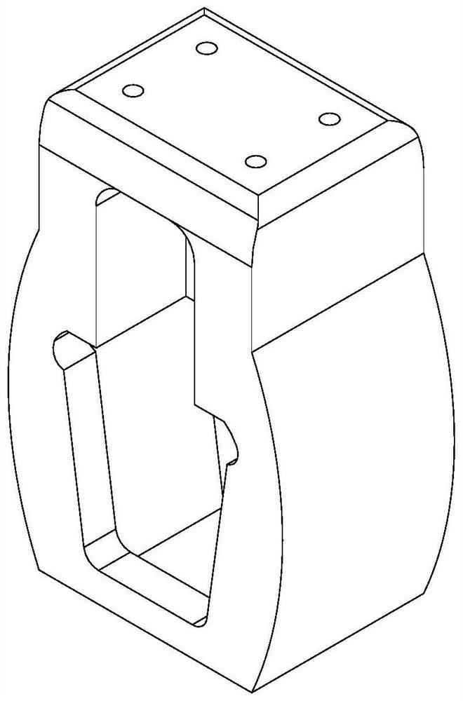 Mobile universal metallographic sample polishing fixture and its application method for clamping samples