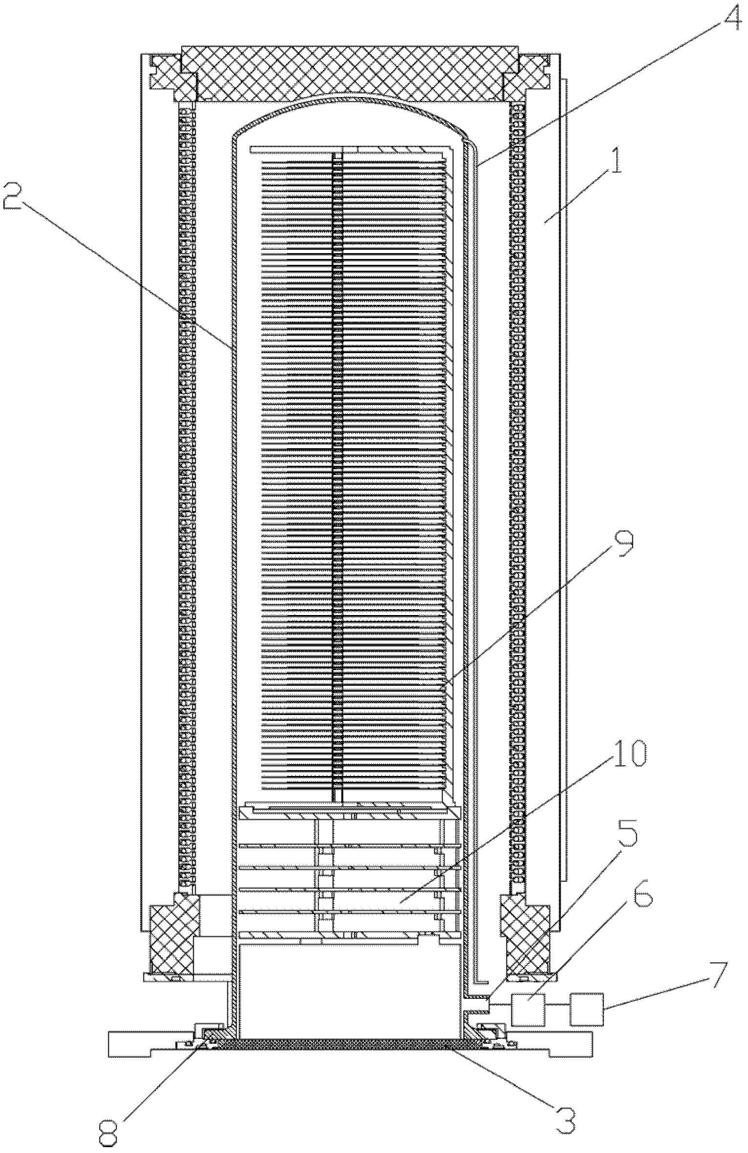 Heat treating equipment and method for semiconductor chip