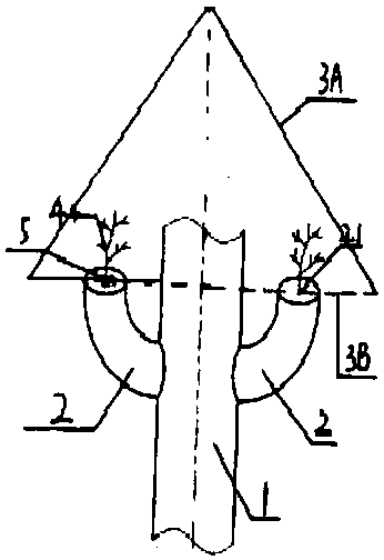 Intelligent high-altitude steel pipe artificial green island and manufacturing method