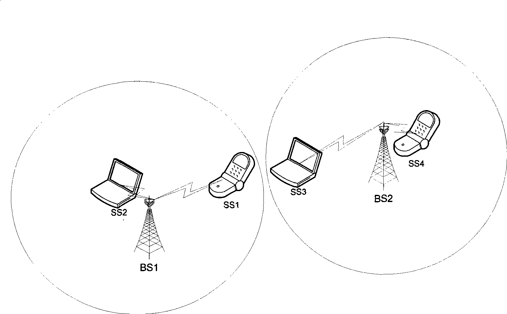 Method for inhibiting interference during identical networking by scheduling