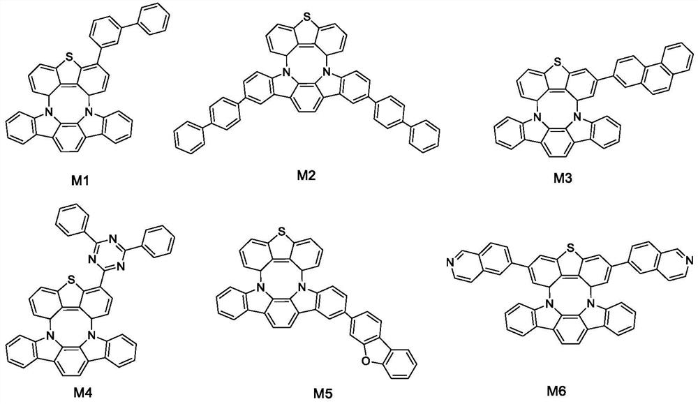 OLED organic electroluminescent compound, and host material of luminescent layer