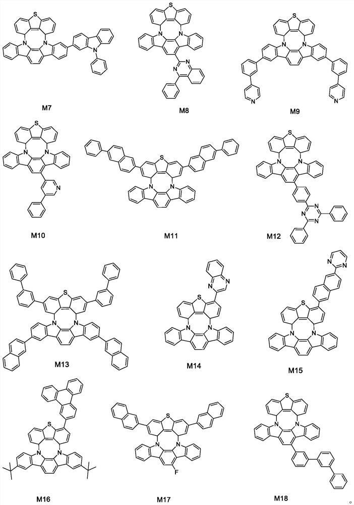 OLED organic electroluminescent compound, and host material of luminescent layer