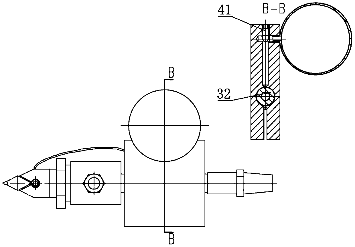 Integrated vortex cooling tool suitable for mechanical processing of energetic materials