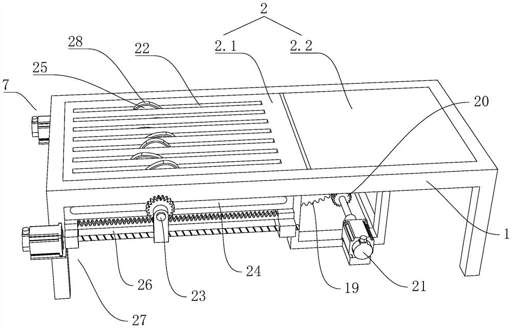 An air cushion adjustable anti-bedsore medical bed structure