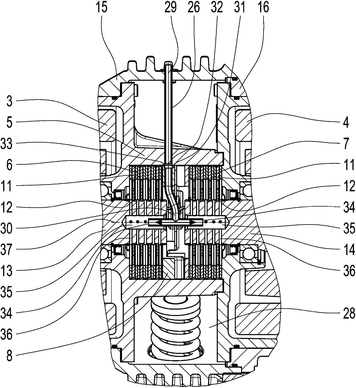 Multi-disc brake