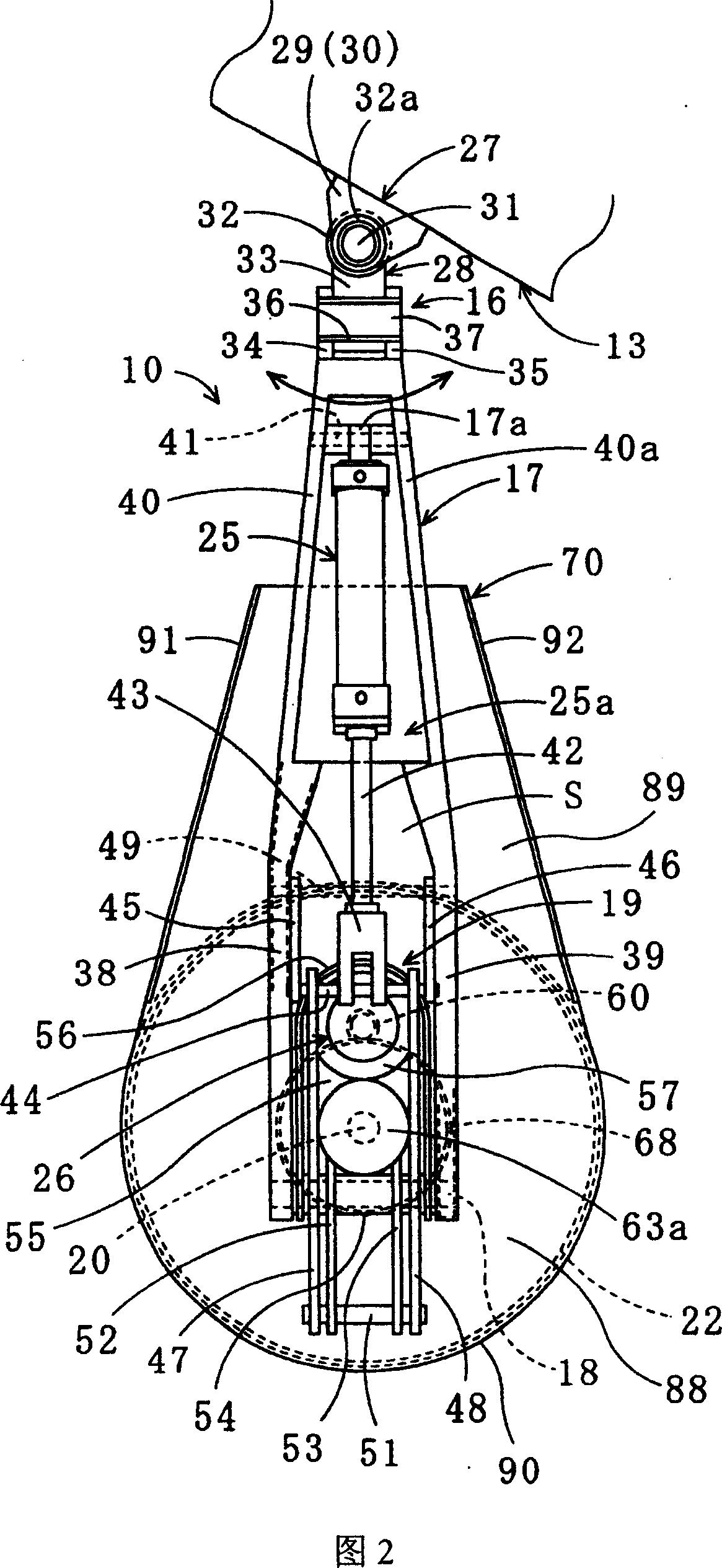 Hauling auxiliary drum device and hauling method