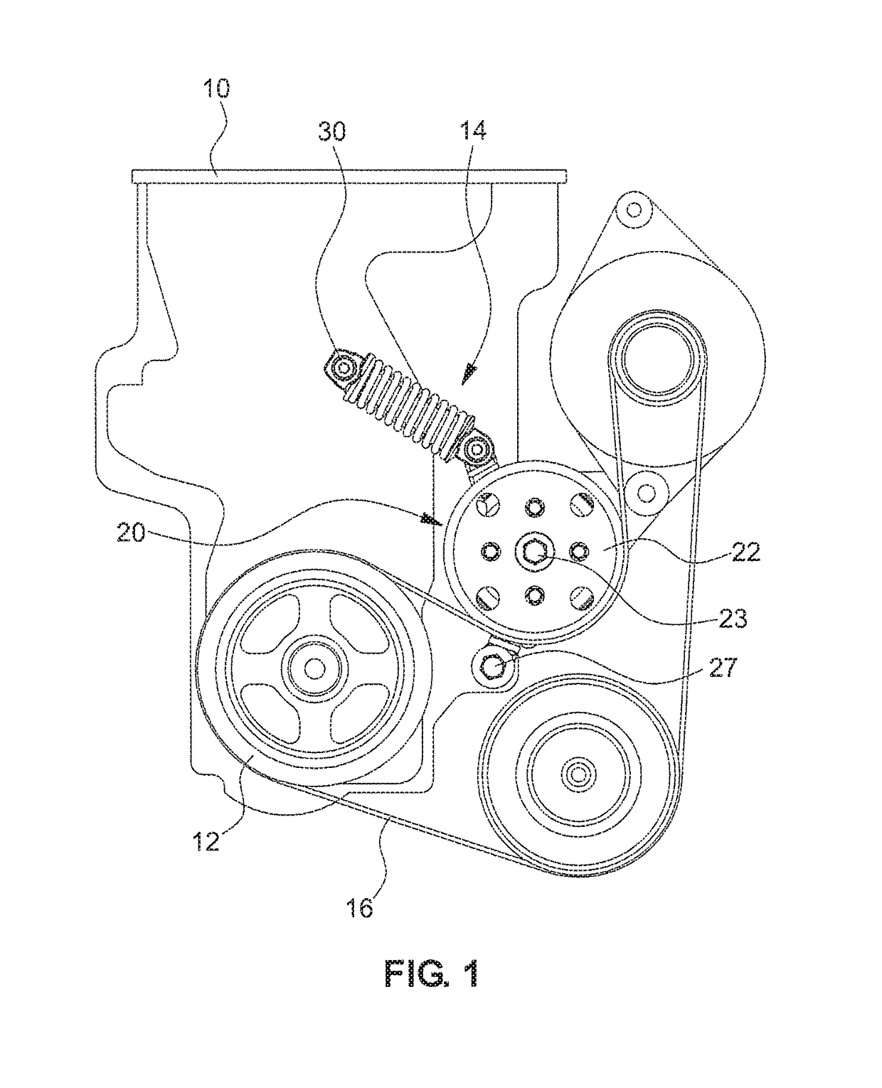 Auto tensioner and auto tensioner-integrated engine auxiliary device