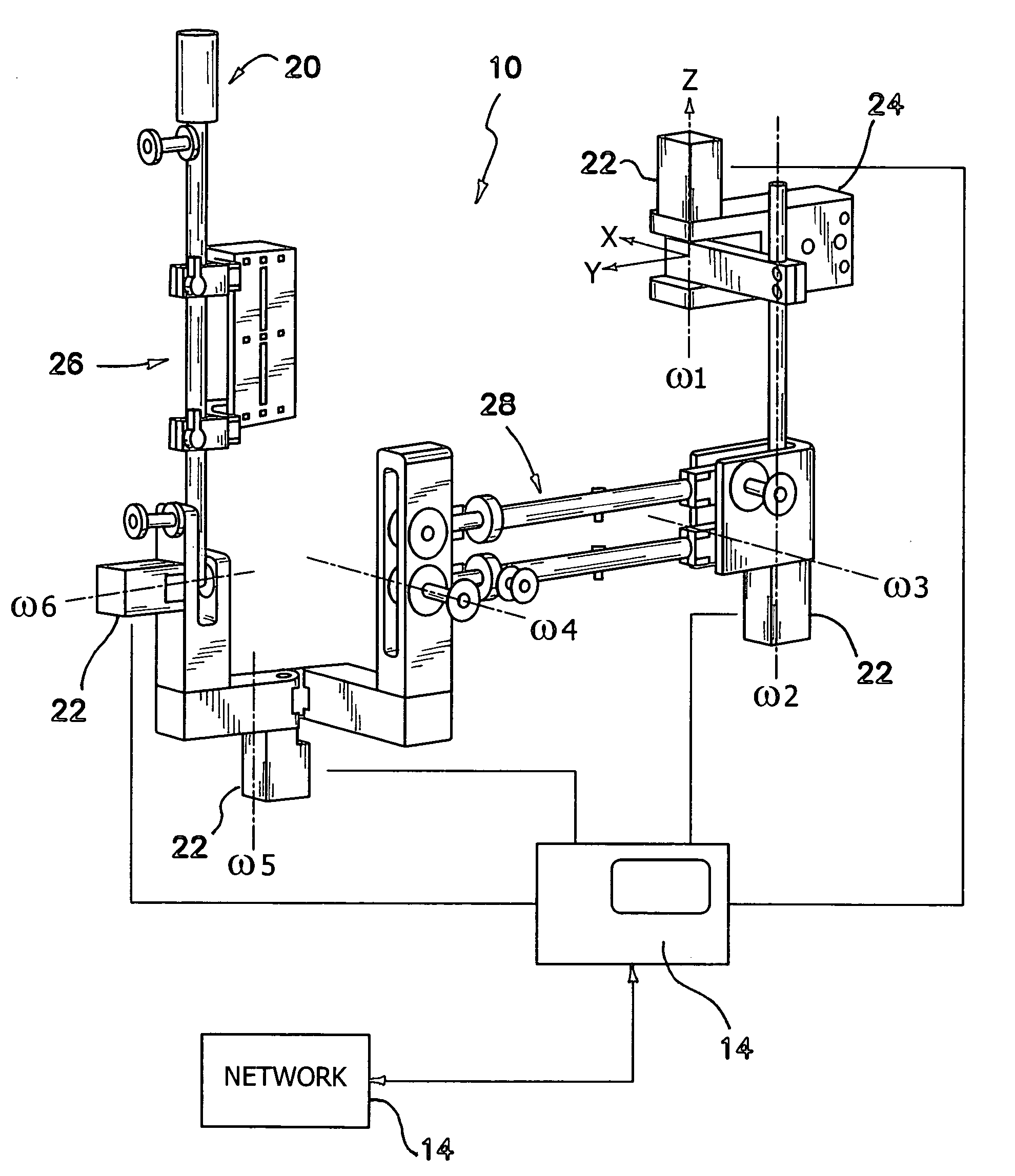 Method and apparatus for automating arm and grasping movement training for rehabilitation of patients with motor impairment