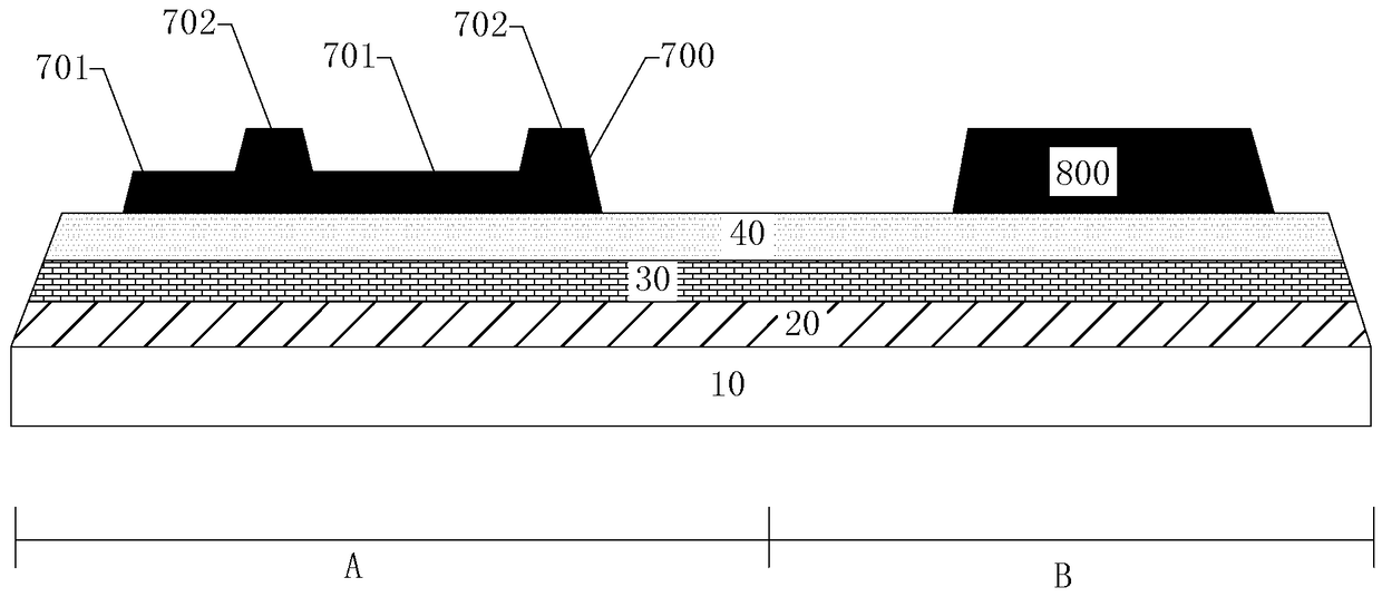 Preparation method of array substrate, array substrate and organic light-emitting display device