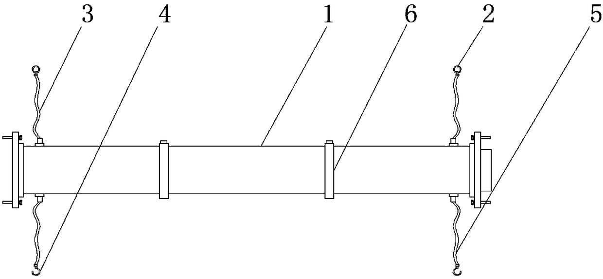 Concrete tubular product convenient to transport