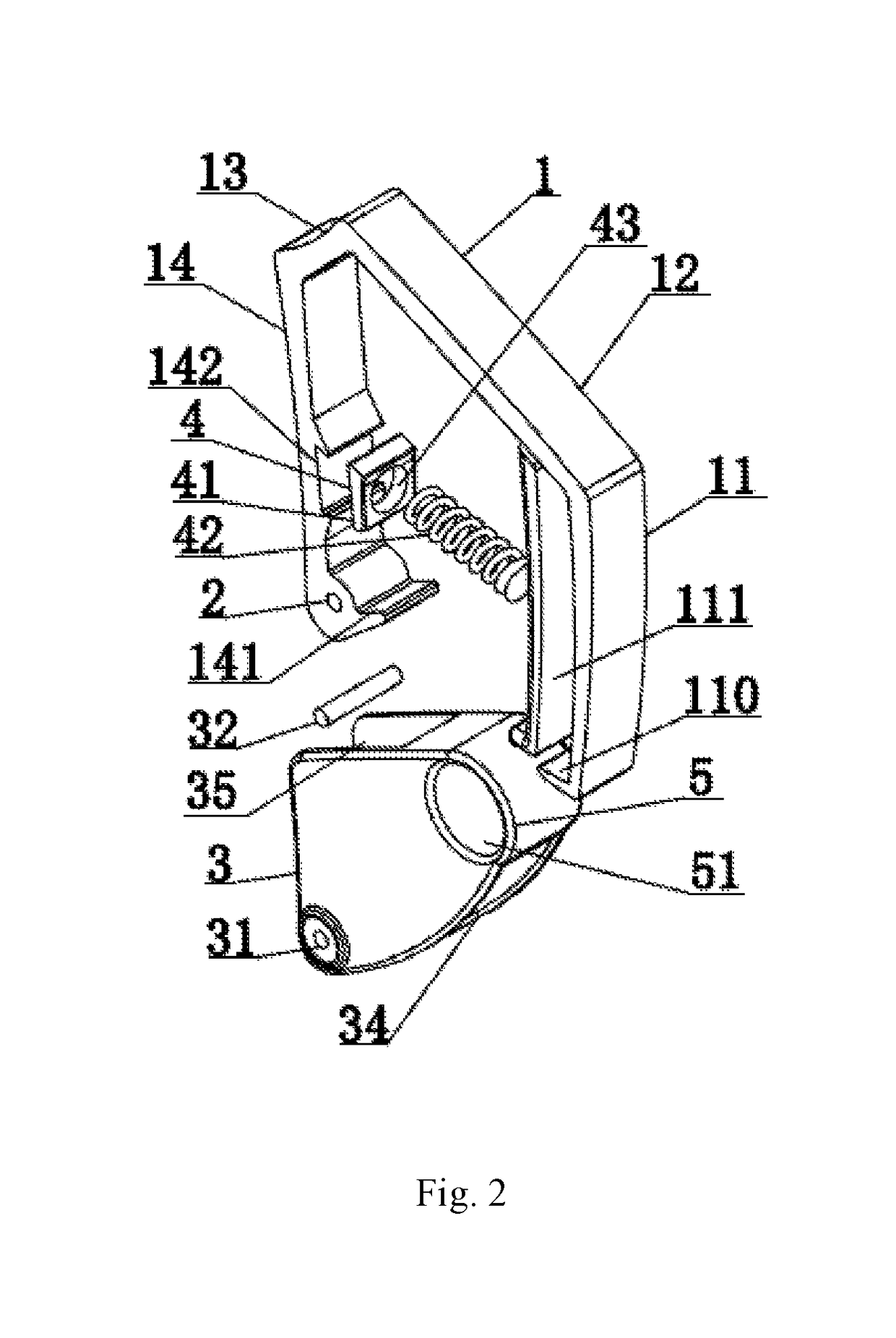 Integral spring-hidden capo