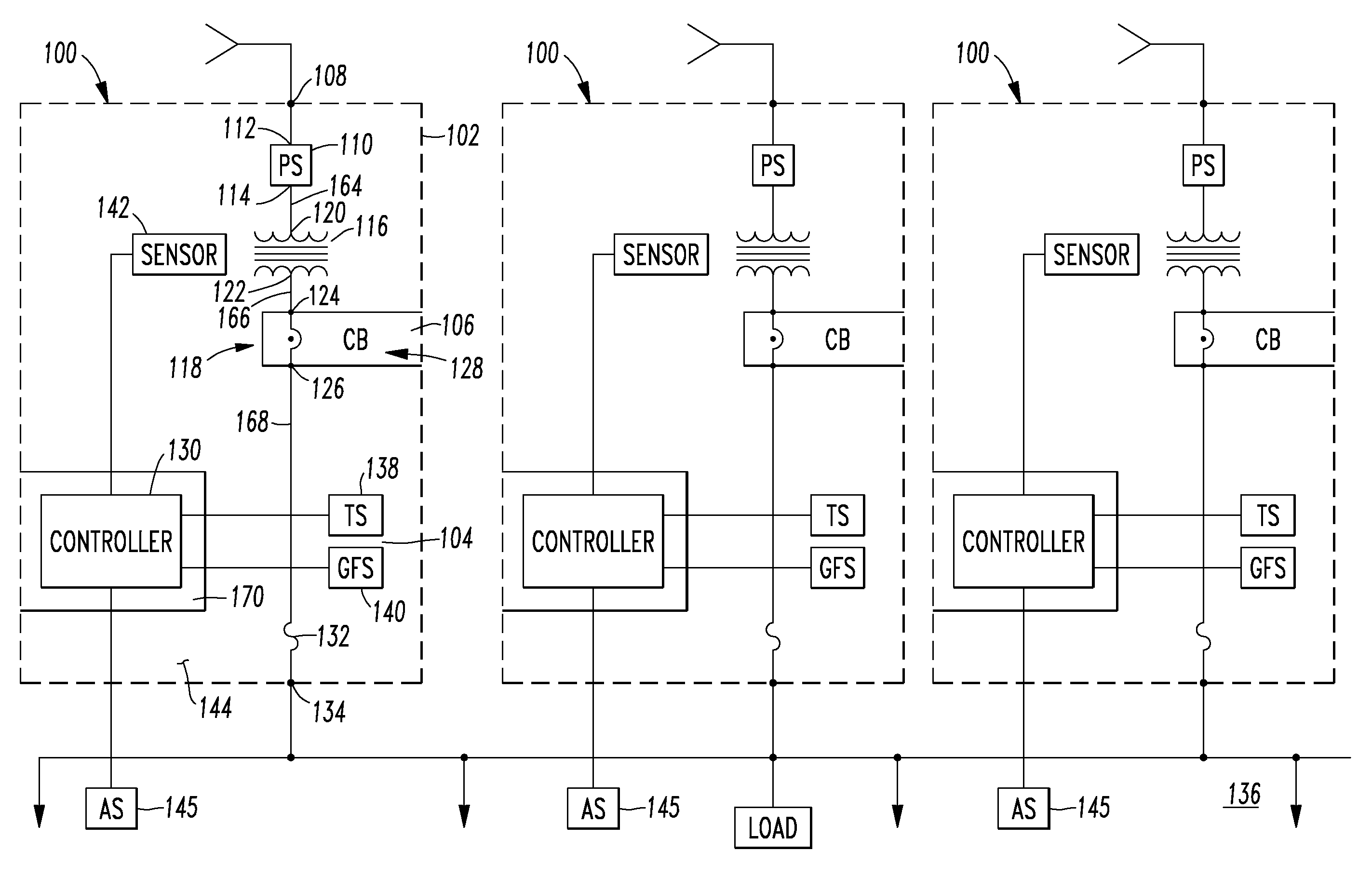 Network unit including network transformer and network protector