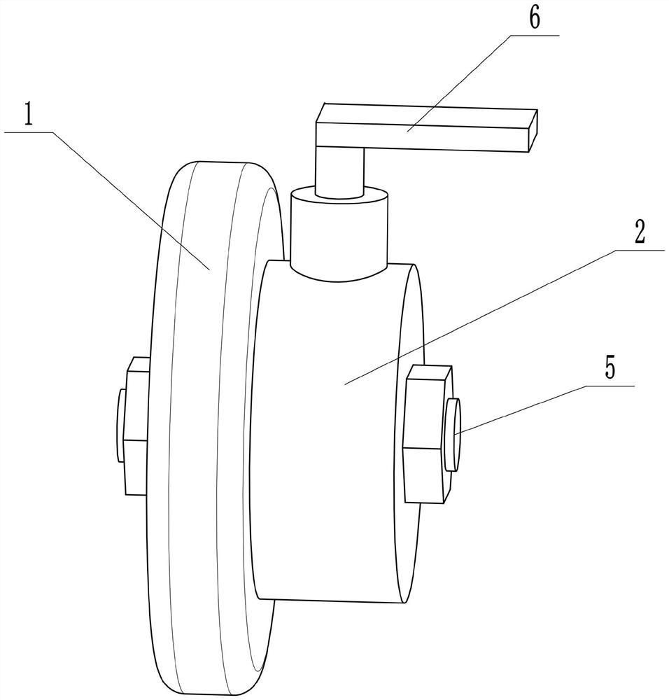Vibration damping and buffering type universal trundle structure