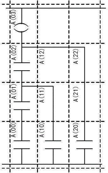 Ladder diagram matrix compiling and interpreting method based on PLC