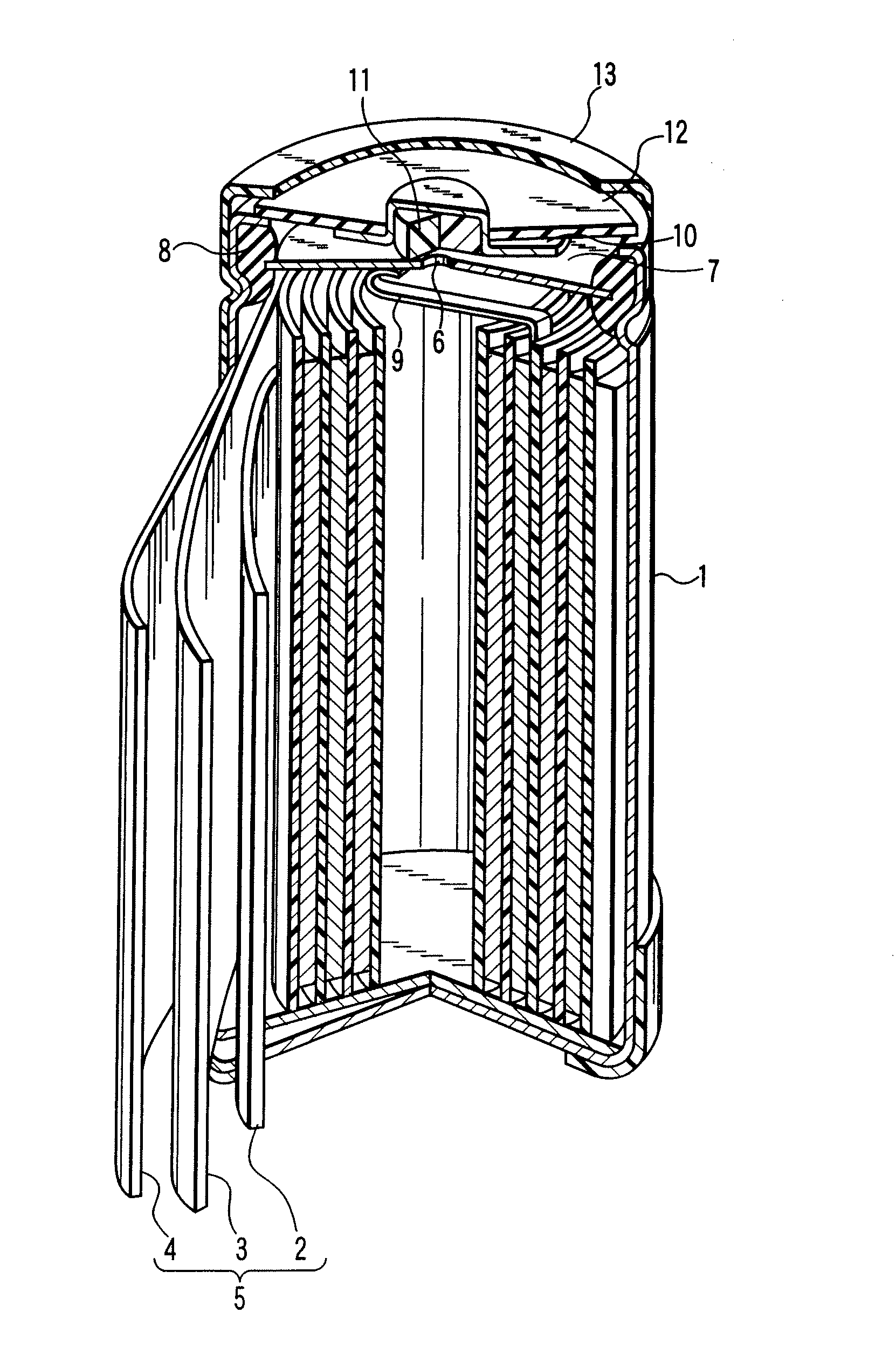 Hydrogen absorbing alloy and secondary battery