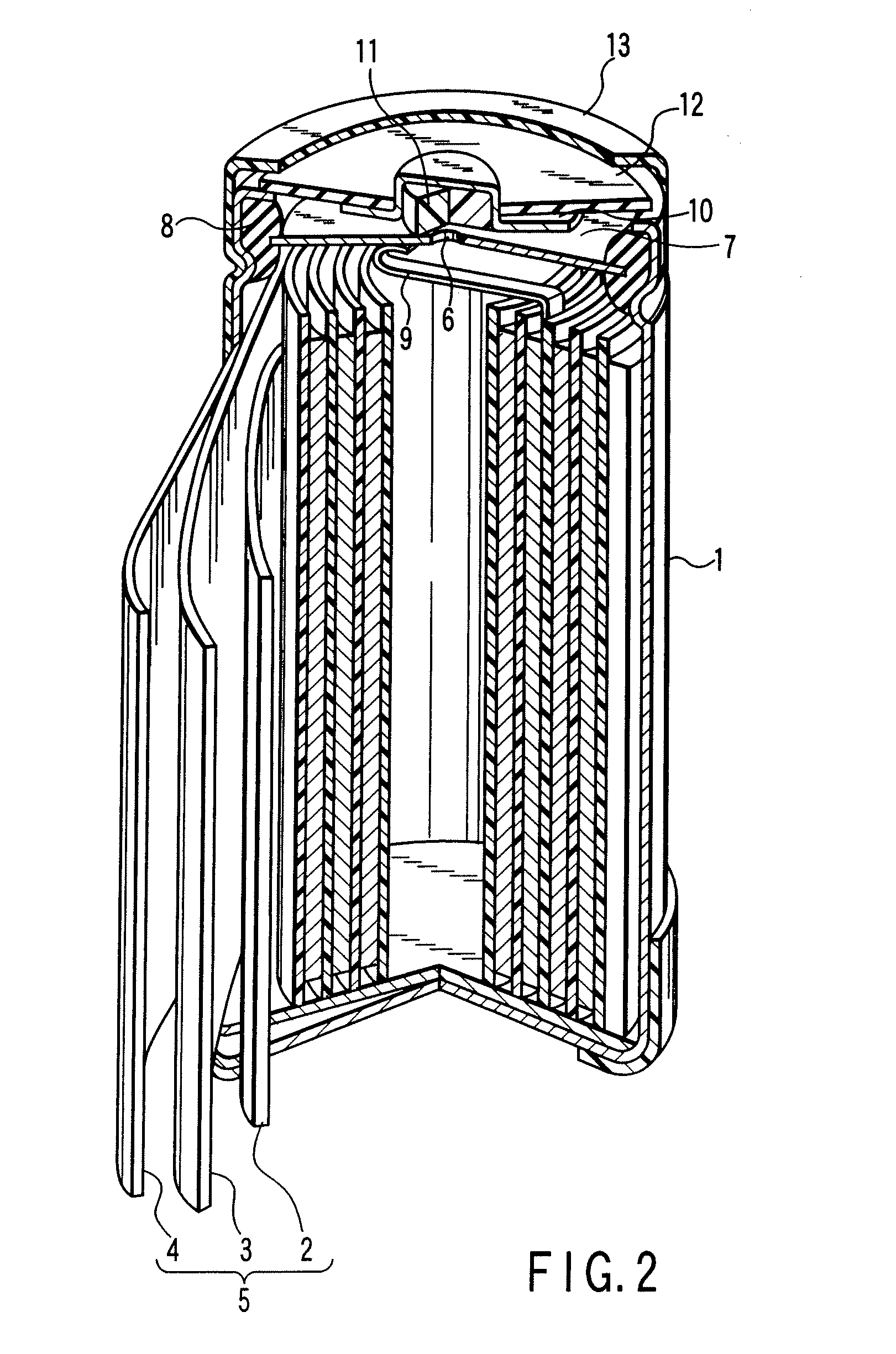 Hydrogen absorbing alloy and secondary battery