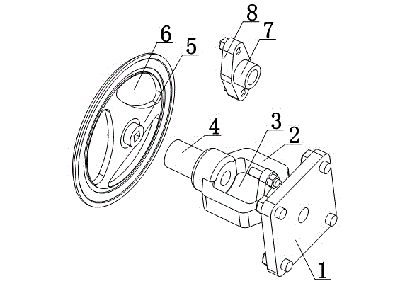 Shredded paper pulp stirring mechanism