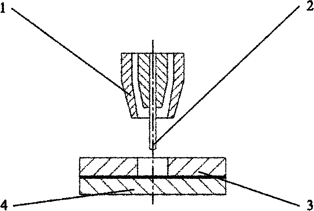Dissimilar metal spot welding system of light metal and coated steel and welding method thereof